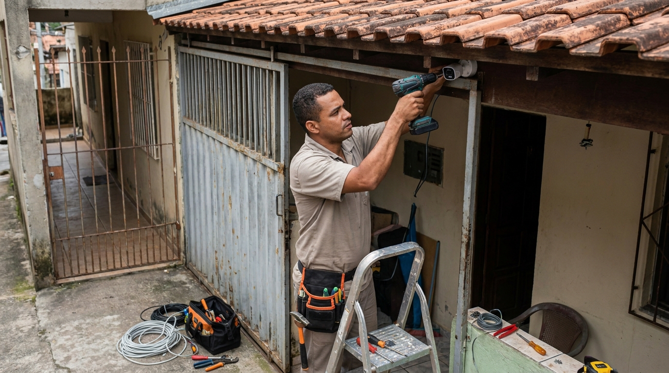 Instalacao de cameras de seguranca em Montes Claros‑MG