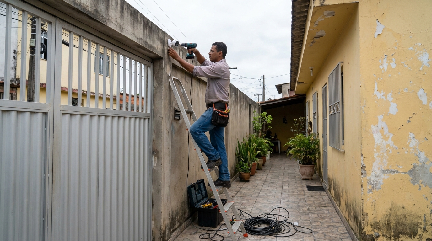 Instalacao de cameras de seguranca profissional em Montes Claros‑MG