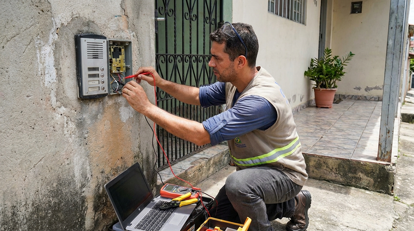 Reparo de interfone em Montes Claros‑MG